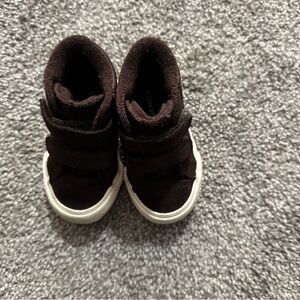 Converse Kids Brown suede High-Top Sneakers Sz 4c